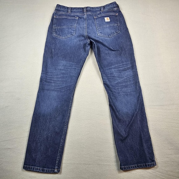 Carhartt Other - Carhartt Jeans Mens 36x32 Blue Straight Fit Workwear Denim Classic